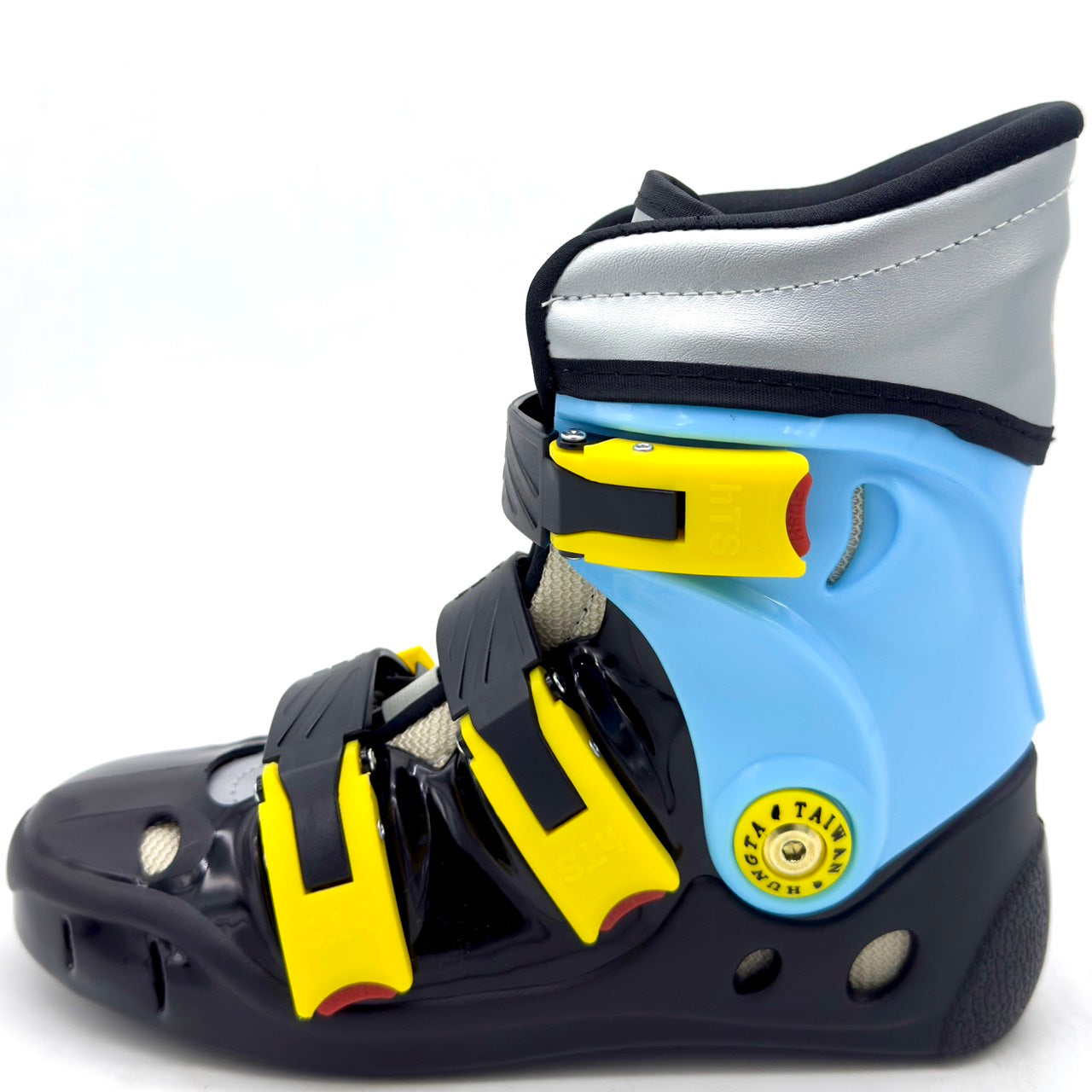 HUNGTA inline skates – black, aqua blue – 121 color options series