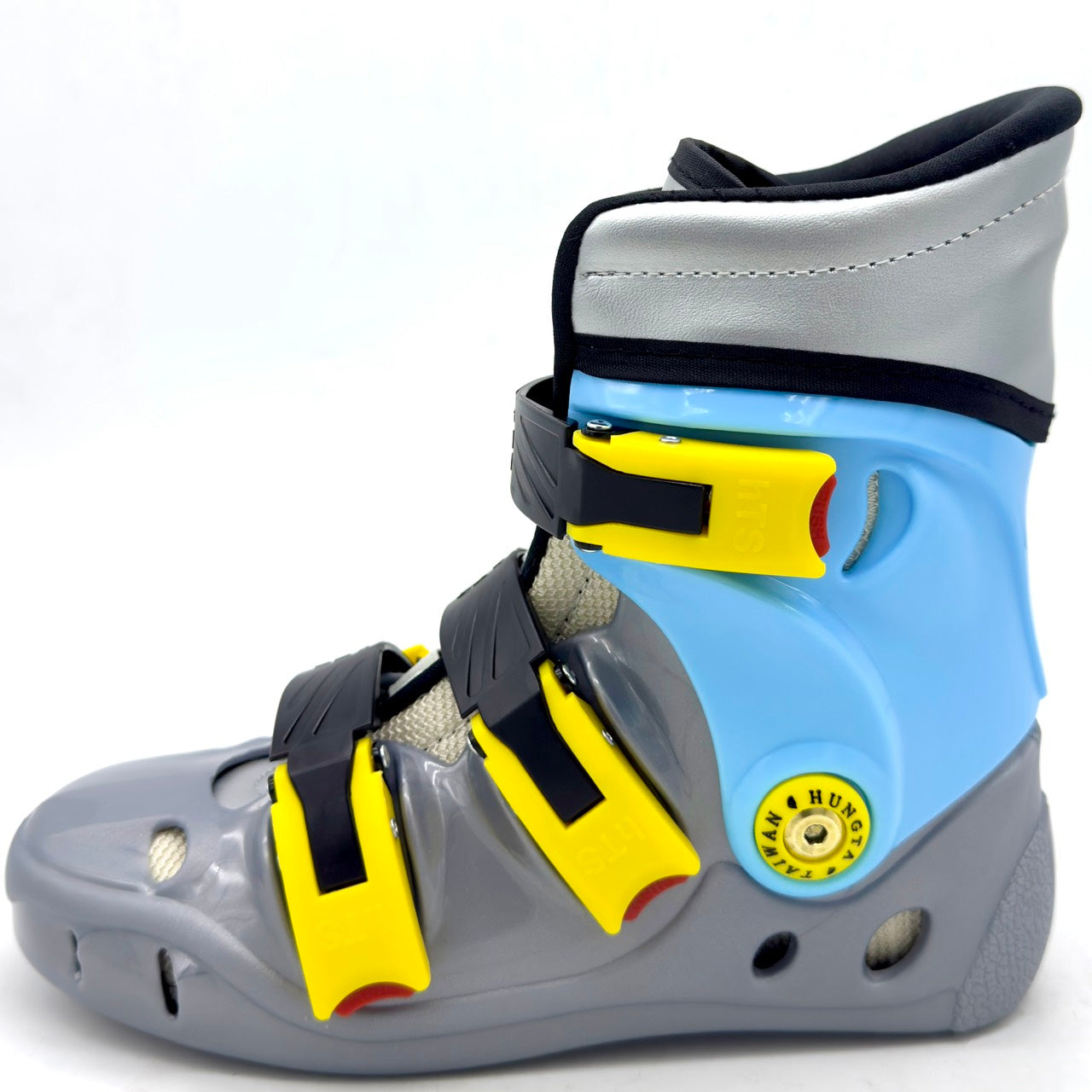 HUNGTA inline skates – silver, aqua blue – 121 color options series