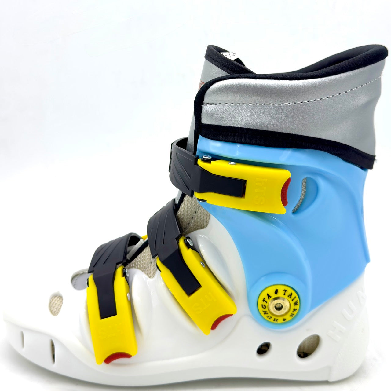 HUNGTA inline skates–racing shoes–white, aqua blue–121 color options series